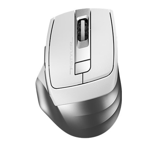 A4 Tech FB35S Beyaz Sessiz Bluetooth Mouse - 2000 DPI, Kablosuz Optik, Ergonomik Tasarım, 6 Tuşlu, Ayarlanabilir DPI