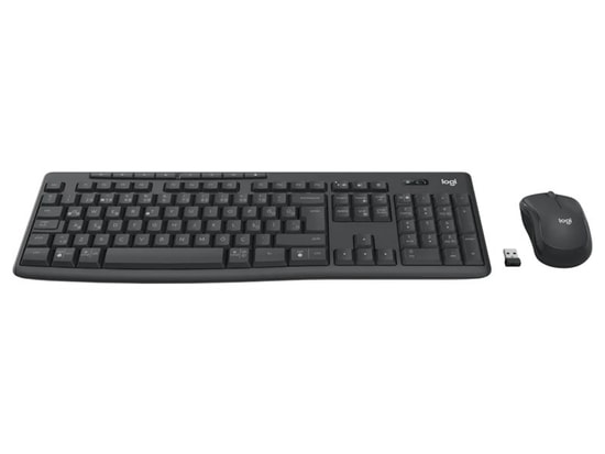 Logitech MK370 Combo For Business Siyah Bluetooth Q Türkçe Klavye Mouse Set (920-012074) - Logi Bolt USB Alıcı