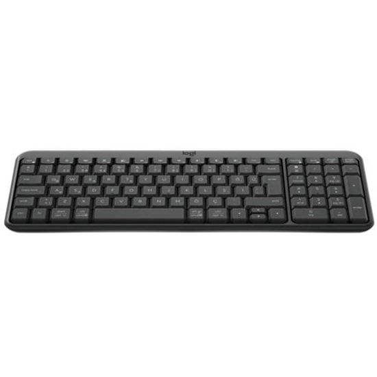 Logitech K250 Grafit Bluetooth Türkçe Q Klavye (920-013460) - Kompakt, 10 Metre Kullanım Mesafesi, USB Alıcılı Değildir