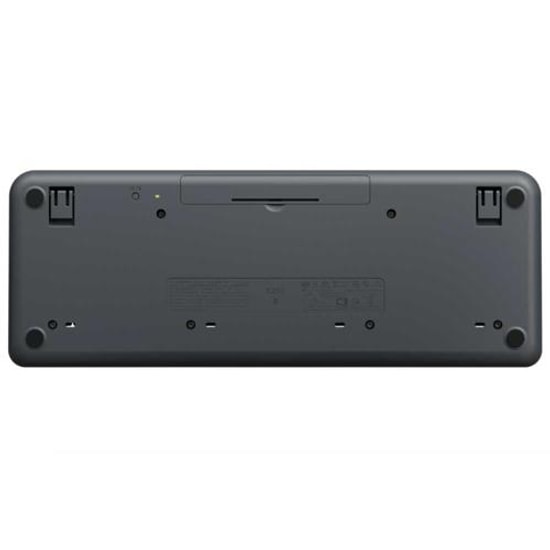 Logitech K250 Grafit Bluetooth Türkçe Q Klavye (920-013460) - Kompakt, 10 Metre Kullanım Mesafesi, USB Alıcılı Değildir
