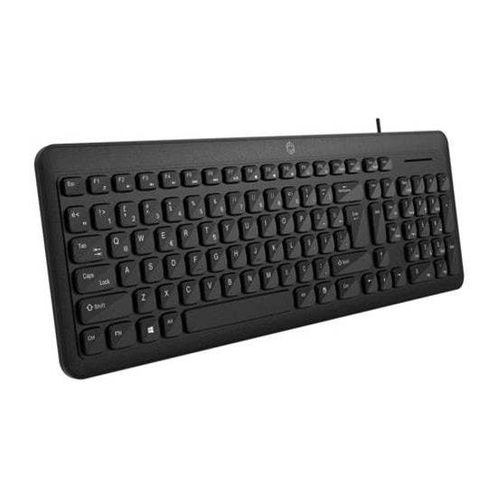 Frisby FK-4905QU Q Türkçe Kablolu Multimedya Klavye - 8 Kısayol Tuşu, Sessiz ve Ergonomik Tasarım, Ofis ve Ev Kullanımı