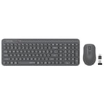 A4 Tech FG3300 AIR2 Gri Kablosuz Türkçe Q Klavye & Mouse Seti - 2000 DPI, Sessiz Tuşlar, FN Multimedya Tuşları