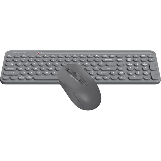 A4 Tech FG3300 AIR2 Gri Kablosuz Türkçe Q Klavye & Mouse Seti - 2000 DPI, Sessiz Tuşlar, FN Multimedya Tuşları