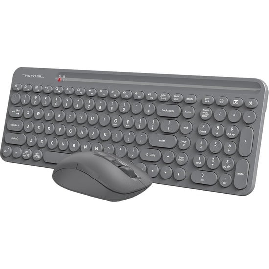 A4 Tech FG3300 AIR2 Gri Kablosuz Türkçe Q Klavye & Mouse Seti - 2000 DPI, Sessiz Tuşlar, FN Multimedya Tuşları