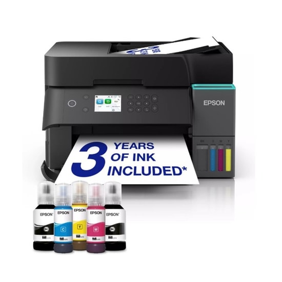 Epson EcoTank L6370 Tanklı Renkli Yazıcı - 35 ppm, Tarayıcı, Fotokopi, WiFi, Ethernet, USB, Dubleks Baskı, Heat-Free