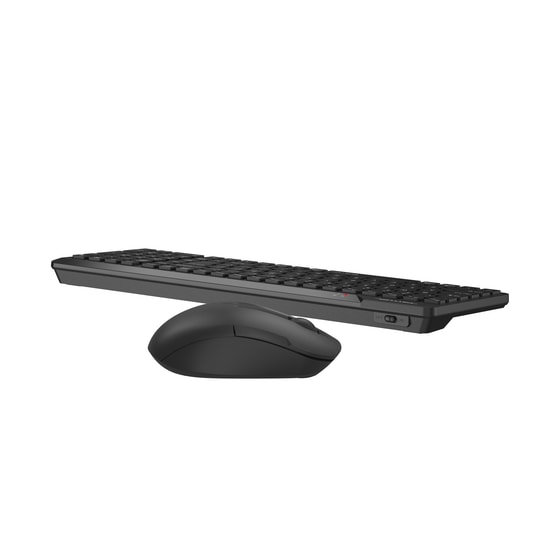 A4 Tech FG2300 Air2 Siyah Kablosuz Q Klavye Mouse Set - Low Profile, 12 Ay Pil Ömrü, 1200 DPI Optik Mouse, 10m Menzil