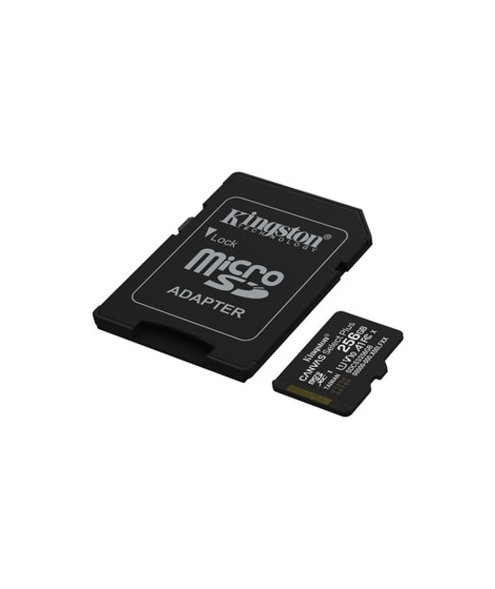 Kingston 256GB Canvas Select Plus MicroSD (SDCS3/256GB) - 150MB/s, CL10, A1, microSDXC, UHS-I, FHD Video Hafıza Kartı