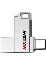 Hiksemi E327C 64GB Dual USB 3.2 Type-C Gümüş Metal Flash Bellek - Çift Bağlantı Noktalı, NAND, Yüksek Hızlı Bellek