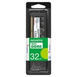 Adata Premier 32GB DDR5 5600MHz UDIMM RAM (AD5U560032G-S) - 1.1.V, On-die ECC, Yüksek Performanslı CL46 Masaüstü Belleği