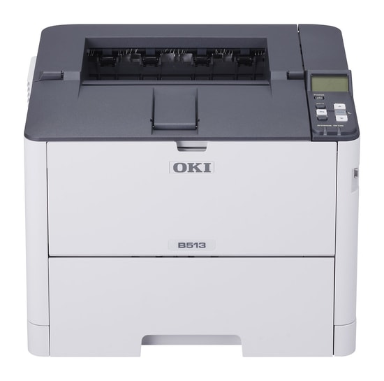 OKI B513DN Mono Lazer Yazıcı (9006232) - A4, 45ppm, 1200dpi, 512MB Bellek, Dubleks, USB, Ethernet, LCD Ekran, AirPrint