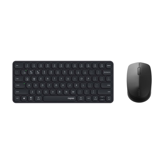 Rapoo 9010M Multi-Mode Kablosuz Klavye Mouse Seti (13388) - 2.4 GHz, Bluetooth, 1000 DPI, Ergonomik Tasarım, Low Profile