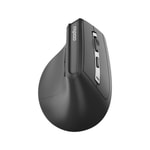RAPOO EV310M Çok Modlu Dikey Ergonomik Kablosuz Siyah Mouse (13230) - 2400 DPI, 6 Tuşlu, BT3.0/5.0 ve 2.4 GHz, 9 Ay Pil 
