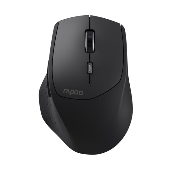 RAPOO MT550L Çok Modlu Kablosuz Siyah Mouse (12764) - 4000 DPI, Ergonomik Tasarım, Bluetooth 5.0 ve 2.4 GHz, Siyah