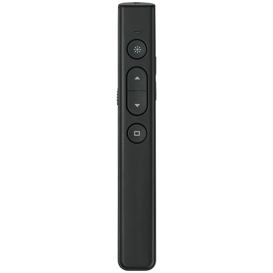 RAPOO XR100 Siyah Kablosuz Şarjlı Sunum Cihazı (12347) - Lazer İşaretçi, USB-C, 50m Menzil, NANO Alıcı, 56 Gün Pil Ömrü