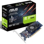 Asus GeForce GT 1030 2GB GDDR5 LP Ekran Kartı (90YV0AT2-M0NA00) - Low Profile, HDMI 2.0, DVI-D, 64 Bit, DX 12, PCIe 3.0