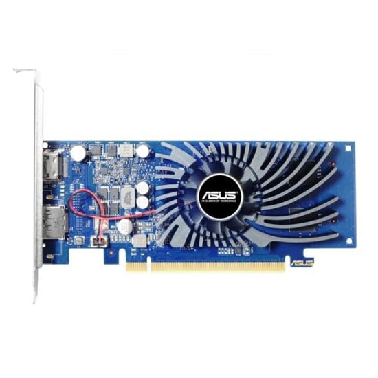 Asus GeForce GT 1030 2GB GDDR5 LP Ekran Kartı (90YV0AT2-M0NA00) - Low Profile, HDMI 2.0, DVI-D, 64 Bit, DX 12, PCIe 3.0
