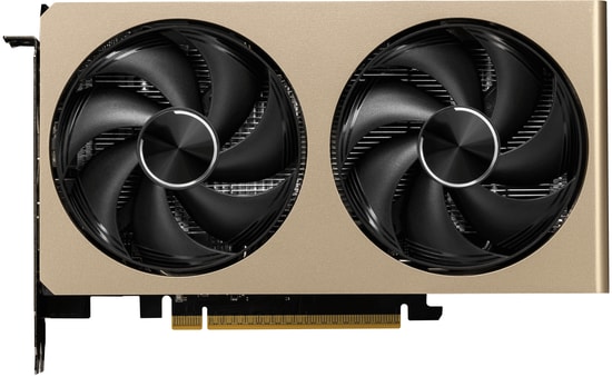 MSI GeForce RTX 5060 Inspire 2X OC 8GB GDDR7 Ekran Kartı - 2550 MHz, 128 Bit, PCIe 5.0, 3xDP, HDMI, DX12, DLSS 4