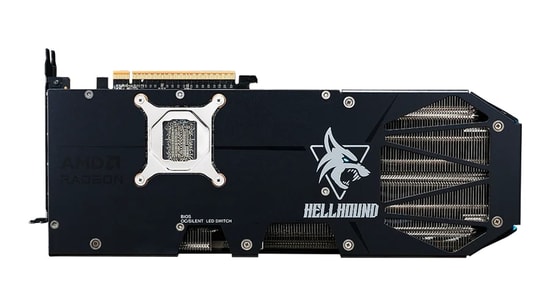PowerColor Hellhound RX9070XT 16GB Ekran Kartı (RX9070XT 16G-L/OC) GDDR6, 256 Bit, 3xDP, HDMI, RDNA 4.0, DX 12