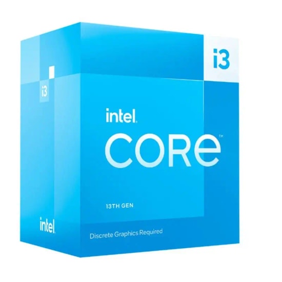 Intel Core i3-13100F 3.4 GHz (Turbo 4.5 GHz) 4 Çekirdek LGA1700 İşlemci (13.Nesil) - 12MB Cache, Kutulu, 10nm, 58W TDP