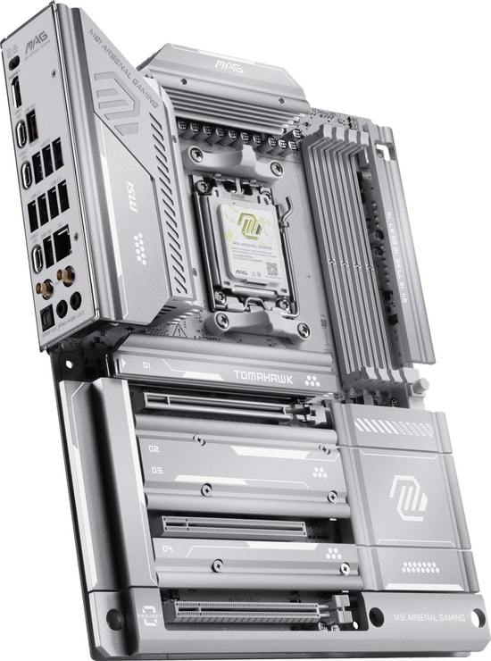 MSI MAG X870E Tomahawk MAX WiFi PZ AM5 DDR5 ATX Anakart - 8400MHz(OC), 4xM.2, USB4 40Gbps, WiFi 7, 5G LAN, HDMI, DP