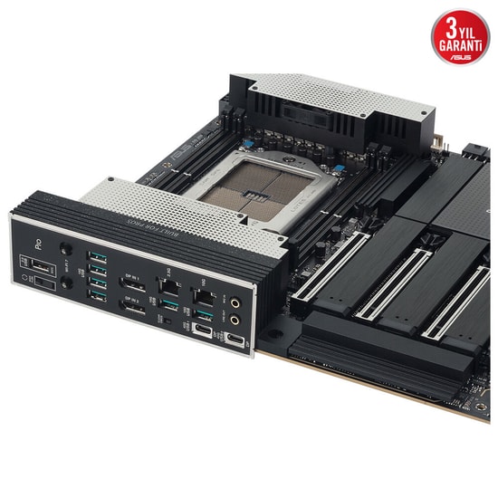 ASUS PRO WS TRX50-SAGE WIFI A Anakart: AMD TRX50, sTR5, DDR5 7600, 3xM.2, USB 3.2, WiFi 7, 10+2.5G LAN, 90MB1LE0-M0EAY0