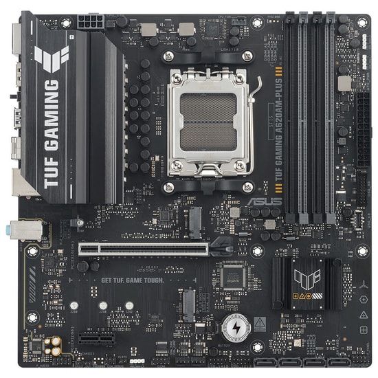 Asus TUF Gaming A620AM-PLUS Anakart - AM5, DDR5 7600MHz, 2xM.2, HDMI, DP, USB 3.2, 2.5G LAN, mATX - 90MB1N30-M0EAY0