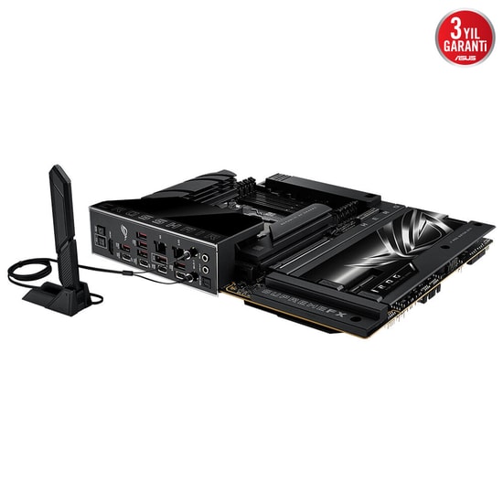 ASUS ROG Crosshair X870E HERO BTF Anakart - AMD X870E, AM5, DDR5 8666MHz, 5xM.2, USB4, WiFi 7, 2.5G LAN - 90MB1MX0-M0EAY