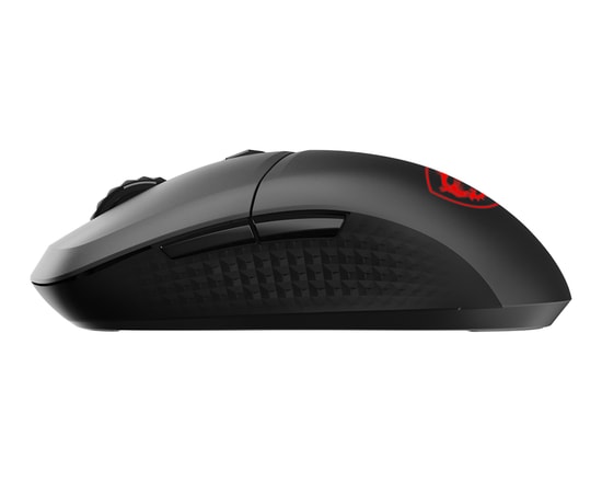 MSI Versa 300 Siyah Kablosuz Oyuncu Mouse - 8000 DPI, 60g Ultra Hafif, BT/2.4Ghz, 1000 Hz, 6 Tuşlu, RGB, Mikro Switch