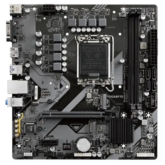 Gigabyte B760M-H V2 DDR5 Anakart: LGA1700, Çift M.2, HDMI, mATX, Intel 12/13.Nesil, 64GB DDR4 3200MHz, PCIe 4.0, GbE LAN