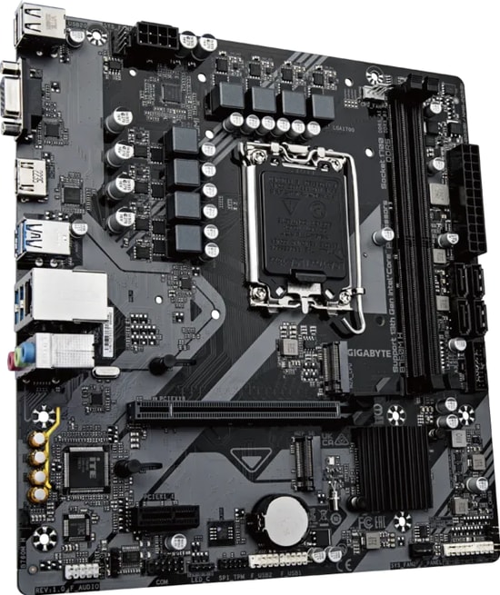 Gigabyte B760M-H V2 DDR5 Anakart: LGA1700, Çift M.2, HDMI, mATX, Intel 12/13.Nesil, 64GB DDR4 3200MHz, PCIe 4.0, GbE LAN