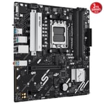 ASUS PRIME A620AM-A-CSM Anakart - AMD AM5, DDR5 7600MHz, RGB, VGA, HDMI, DP, PCIe 4.0, 2xM.2, MicroATX (90MB1MY0-M0EAYC)