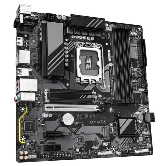 Gigabyte B760M DS3H WiFi 6E GEN5 Anakart: LGA1700, PCIe 4.0, HDMI 2.1, DP 1.2, Type-C, 2.5GbE LAN, AX210, Micro-ATX