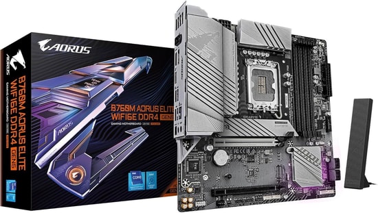 Gigabyte B760M-AEWF6EGEN5 Anakart: 7800MHz OC DDR5, Intel LGA1700, M.2,  PCIe 5.0, HDMI, Displayport, Micro-ATX
