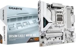 GIGABYTE B850M EAGLE WIFI6E ICE Anakart: AM5, DDR5 8200MHz OC, 2xM.2, HDMI 2.1, DP 1.4, WiFi 6E, USB 10 Gbps, MicroATX