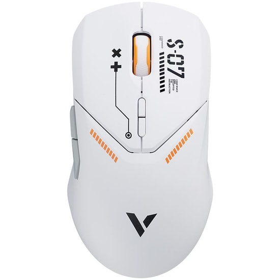 RAPOO VT9PRO Kablolu/Kablosuz Şarjlı Beyaz Gaming Mouse (12364) - 26000 DPI, 4000 Hz, PAW3398 Sensör, 68Gr, 9 Tuşlu, RGB