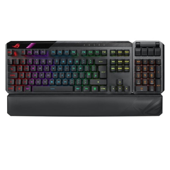 ASUS ROG AC04 PBT Doubleshot Keycap Set (90MP02P0-BAUA00) - ROG RX Switchlerle Uyumlu, 123 Parça Klavye Tuş Takımı