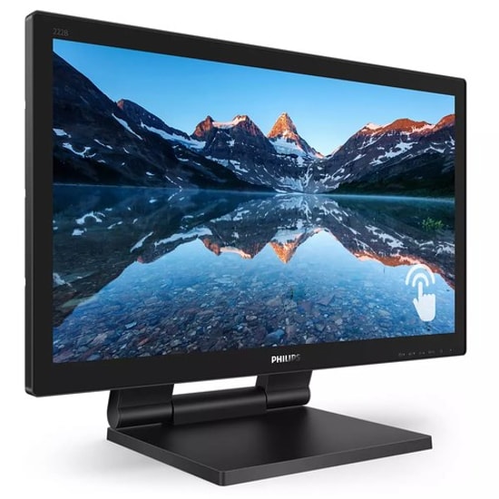 Philips 222B9TA/00 21.5" FHD Dokunmatik Monitör - SmoothTouch, VA Panel, 2ms, HDMI, DP, VGA, Kalem Destekli, 4w Hoparlör
