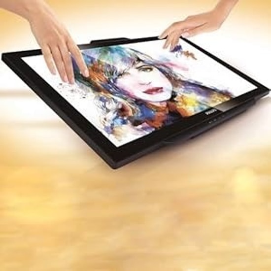 Philips 222B9TA/00 21.5" FHD Dokunmatik Monitör - SmoothTouch, VA Panel, 2ms, HDMI, DP, VGA, Kalem Destekli, 4w Hoparlör