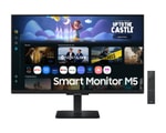 Samsung 27" M5 Full HD Smart Monitör (LS27FM500EUXUF) - 1920x1080, 4ms, 60Hz, HDMI, Wi-Fi, Hoparlör, Smart TV Özellikli