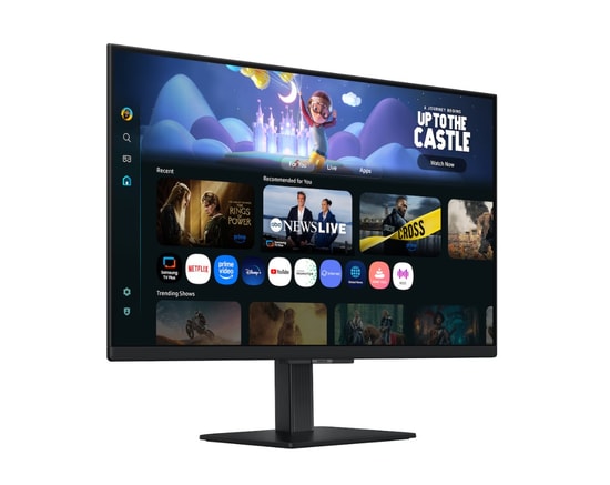 Samsung 27" M5 Full HD Smart Monitör (LS27FM500EUXUF) - 1920x1080, 4ms, 60Hz, HDMI, Wi-Fi, Hoparlör, Smart TV Özellikli