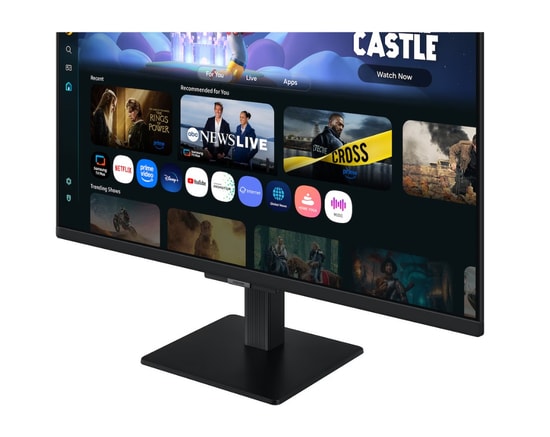 Samsung 27" M5 Full HD Smart Monitör (LS27FM500EUXUF) - 1920x1080, 4ms, 60Hz, HDMI, Wi-Fi, Hoparlör, Smart TV Özellikli