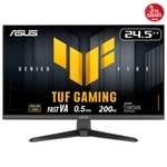 Asus TUF Gaming VG257Q5A 24.5" 200Hz 0.5ms FHD IPS Oyuncu Monitörü - HDMI, DP, 4W Hoparlör, VESA, FreeSync, GamePlus