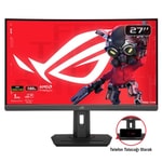 Asus ROG Strix XG27WCS 27" 2K 180Hz 1ms Fast VA Curved Oyuncu Monitörü - 400cd, Pivot, HDMI, DP, USB-C, HDR10, FreeSync