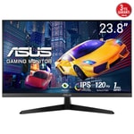 Asus VY249HGR 23.8" FHD 120Hz 1ms IPS Adaptive Sync Eye Care Oyuncu Monitör - 250cd, HDMI, VGA, Vesa, Asus GamePlus