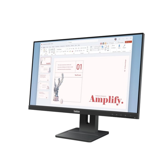 Lenovo ThinkVision E24-40 23.8" FHD 100Hz Monitör (64BAMAT1TK) - 250cd, 4ms, 100hz, HDMI, DP, VGA, WLED, Göz Koruma