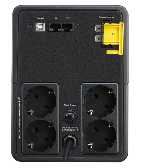 APC BX1200MI-GR Back-UPS 1200VA 230V Line Interactive Kesintisiz Güç Kaynağı - AVR, Schuko Prizler, Akü Yedekleme