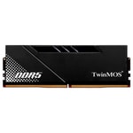 TwinMOS VOLTX 16GB DDR5 6000MHz CL36 Siyah Soğutuculu UDIMM RAM (TMD516GB6000U36) - 1.35V, Tek Modül, AMD Expo Bellek