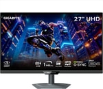 GIGABYTE M27UP 27" 4K UHD (3840x2160) 160Hz 1ms IPS Oyuncu Monitörü - %95 DCI-P3, HDMI 2.1, FreeSync, USB-C