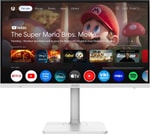 MSI Modern MD272UPSW 27" 4K UHD Beyaz Monitör - IPS, 60Hz, 4ms, 300cd, Adaptive Sync, Pivot, Type-C PD 65W, Vesa
