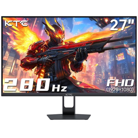 KTC H27E22P 27" FHD 280Hz 1ms VA Oyuncu Monitörü - 1920x1080, FreeSync, HDMI 2.0, DisplayPort 1.4, %99 sRGB